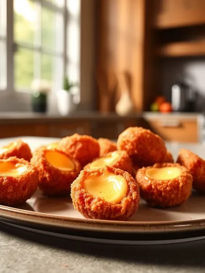 Air Fried Babybel Cheese