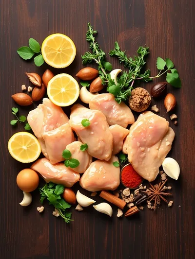 Alice Springs Chicken - ingredients preparation