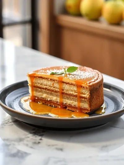 3-Ingredient Apple Cake - cooking process