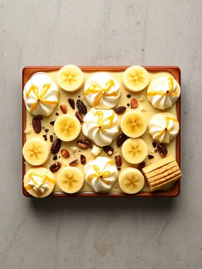 Banana Dream Dessert - ingredients preparation