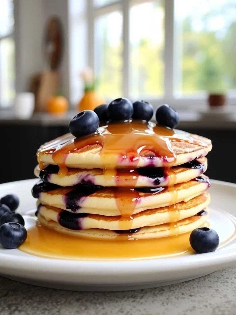 Blueberry Buttermilk Pancake Casserole – Easy Weekend Brunch - feature image