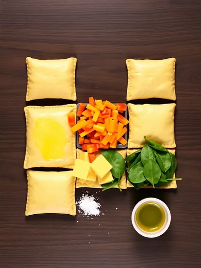Homemade Breakfast Hot Pockets – Quick Morning Meal - ingredients preparation