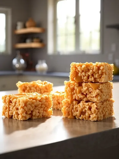 Butterscotch Rice Krispie Treats