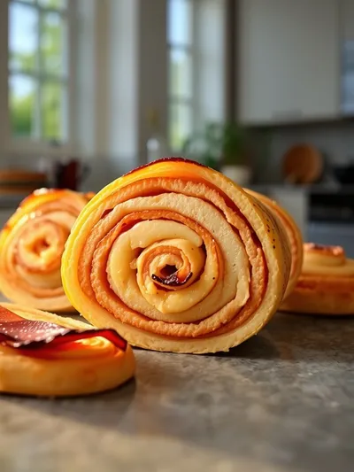Cheddar Turkey Bacon Ranch Pinwheels