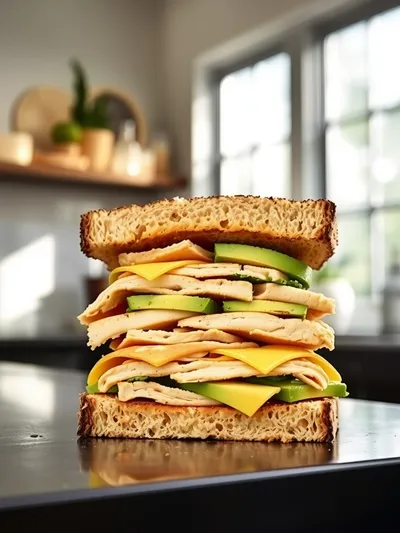 Chicken Avocado Melt Sandwich