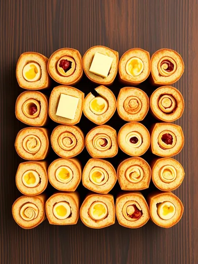 Best French Toast Roll Ups - ingredients preparation