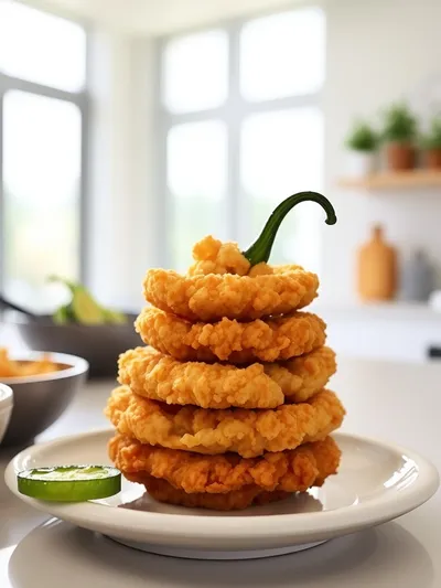 Fried Jalapeños – Crispy Bottle Caps Snack