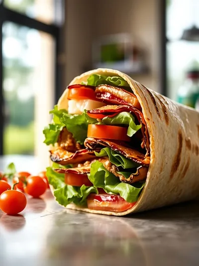 Grilled BLT Wraps Recipe