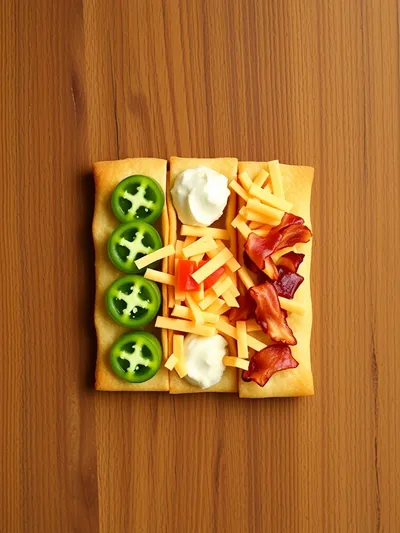 Jalapeno Popper Twists – Easy Appetizer Recipe - ingredients preparation