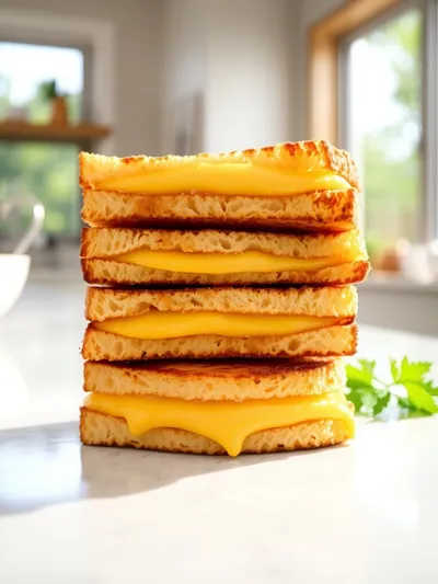Mini Grilled Cheese Bites Recipe