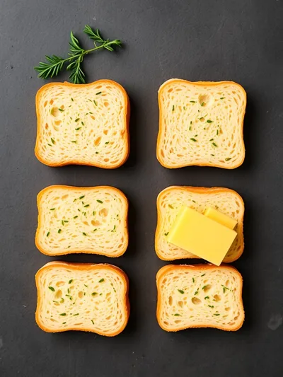 Mini Grilled Cheese Bites Recipe - ingredients preparation