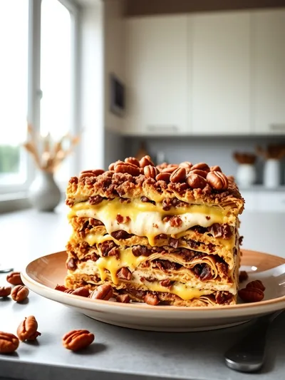 Pecan Pie Lasagna