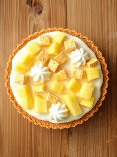 Pineapple Cream Cheese Pie - ingredients preparation