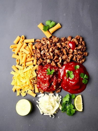 Taco Pasta: Easy One-Pot Dinner - ingredients preparation